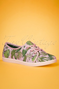 Lulu Hun - Grace Jungle sneakers in roze