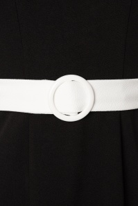 Unique Vintage - Smak Parlour Stealer Kleid in Schwarz und Weiß 5