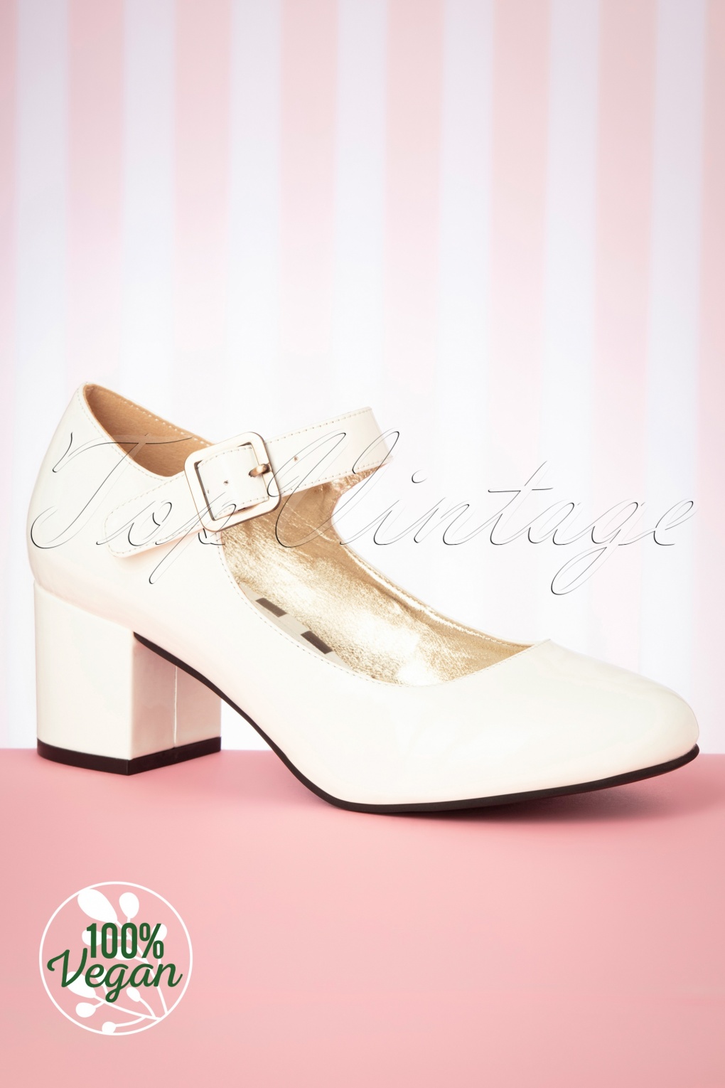 cream white heels
