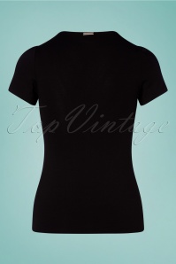 Vive Maria - 50s Maria Rose Shirt in Black 2