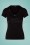 Vive Maria - Maria Rose Shirt Années 50 en Noir