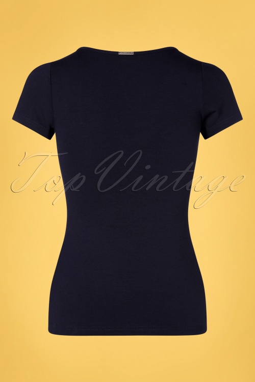 Vive Maria - 50s Ma Mer Shirt in Navy 3