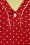 Vive Maria - 50s Monaco Polkadot Shirt in Red 4