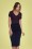 Vive Maria - 50s Ma Mer Pencil Dress in Navy