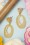Splendette - TopVintage Exclusive ~ Sherbet Fakelite Drop Hoop Earrings Années 50 en Jaune Soleil