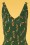Blutsgeschwister - 60s Palo Santos Lingerobe Dress in Parrot Parody Green 4