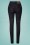 Queen Kerosin - Betty Skinny Jeans mit fünf Taschen in Dunkelblau 2