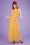 LaLamour - Lea lange singlet maxi-jurk in geel