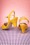 Lola Ramona ♥ Topvintage - Ava Bellezza Classica sandalettes in zonnig geel 5