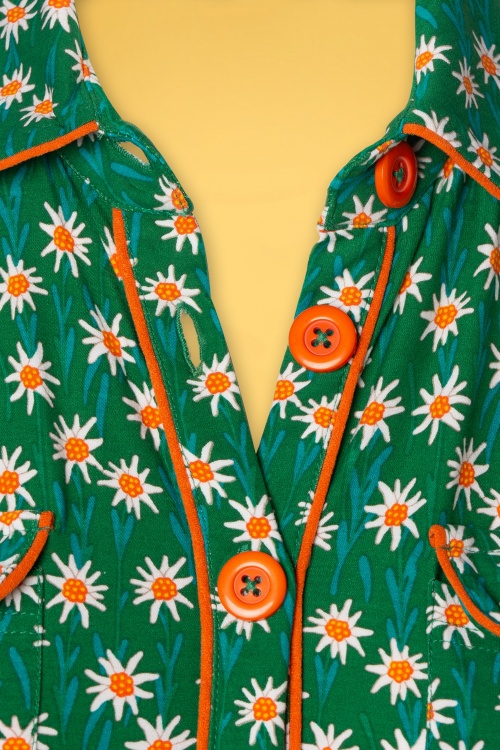 Tante Betsy - Betsy Edelweiss jurk in groen 4