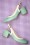 Lola Ramona ♥ Topvintage - 60s Eve Pastello Slingback Pumps in Off White and Mint