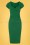 Vintage Chic 34690 Violetta Pencil Dress Green 20200416 001 W