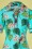 Tante Betsy - 60s Polly Pocket Botanical Bird Dress in Turquoise 4