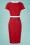 Glamour Bunny 32866 Hazel Pencil Dress Red 20191205 003