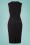 Glamour Bunny - 50s Selena Pencil Dress in Black 5