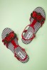 Lulu Hun 32739 Lottie Strawberry Red Green White Black Sandal 20200420 0017W