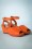 Lulu Hun 32750 Orange Peeptoe Simona Shoes 20190514 021W