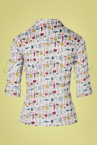 Seasalt - Larissa Paint Box blouse in wit 5