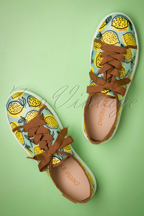 Petite Jolie - Lupita Lemonade sneakers in mintgroen