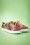 Petite Jolie - Lupita Leaves Sneakers Années 60 en Rose Poudré 5