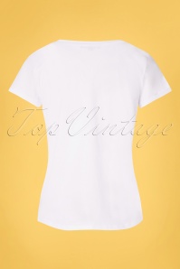 Smashed Lemon - 50s Woman T-Shirt in White 3