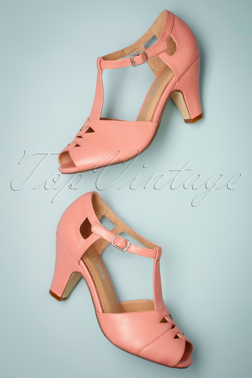 coral pink heels