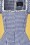 Collectif Clothing - Giulietta Mini Gingham Swing-Kleid in Blau 3
