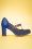 La Veintineuve 33329 Pamala Blue Shoe Tstrap Heels 04242020 0012 W