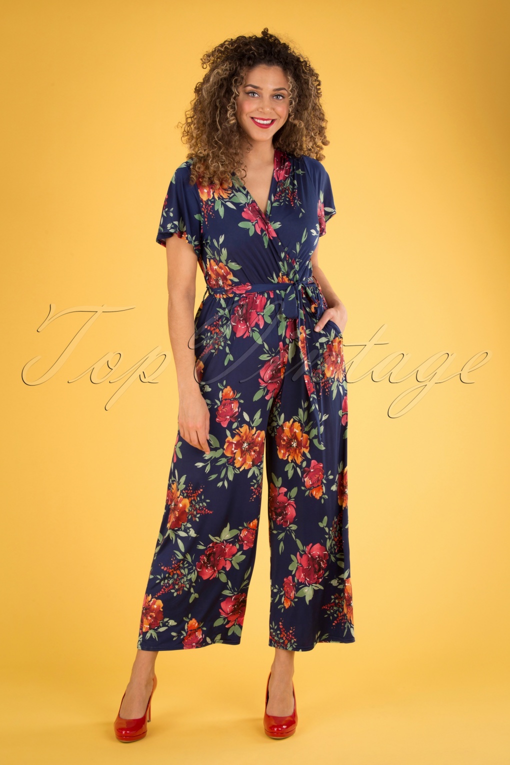 jumpsuit floral