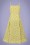 Bright and Beautiful 32501 Demmi Midi Sunflower Dress Yellow200423 021LW