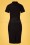Katakomb - Wanda Pencil Dress Années 50 en Noir 5