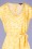King Louie - Vera chapman jurk in mimosa geel 3