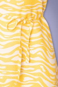 King Louie - 70s Viola Chapman Dress in Mimosa Yellow 5