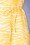King Louie - Viola Chapman Dress Années 70 en Jaune Mimosa 5