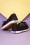 Keds - Teacup Twill Ballerina Sneakers Années 50 en Noir 5