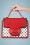 Banned 32593 Chloe Polkadot Handbag Red 042M W