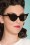 Banned Retro - Salome Sunglasses Années 50 en Brun