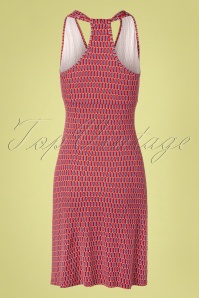 King Louie - 60s Friuli T Back Dress in Chili Red 2