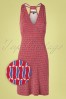 King Louie  31733 T Back Dress Friuli in Chili Red 20191202 003Z
