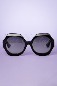 Banned Retro - 50s Elba Sunglasses in Black 2