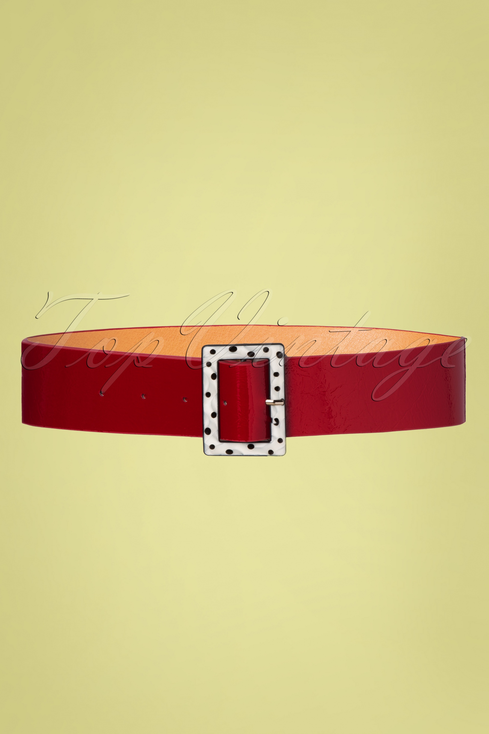 Banned Retro - Chenelle riem in rood