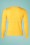 King Louie - 40s Oyster Fusion Roundneck Cardigan in Yellow 4
