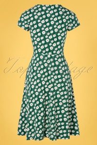 Seasalt - Swing-Kleid mit Pier-Ansicht in Daisy Watson Green 4