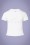 Collectif Clothing - Nashville T-Shirt Années 50 en Blanc 4