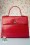 50s Versailles Handbag in Red