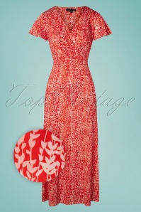 Vintage Chic for Topvintage - Rayley Flower jurk in crème