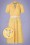 Rock N Romance - 50s Charlene Shirtwaister Dress in Yellow Hearts
