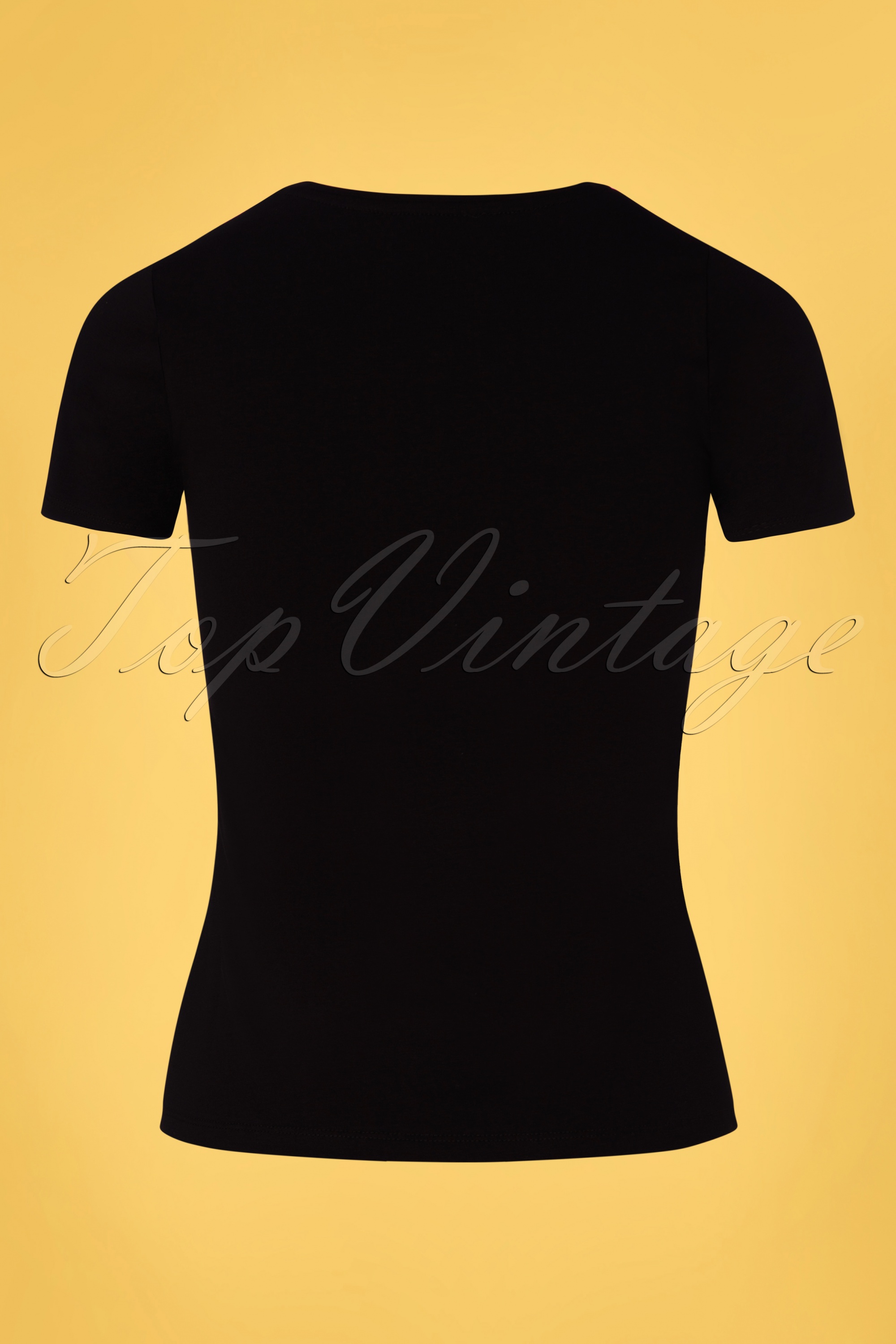 Queen Kerosin - Rebel Queen T-shirt in zwart 3