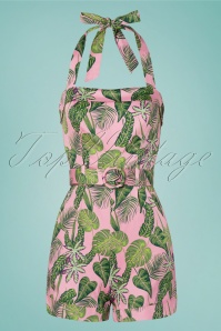 Collectif Clothing - Jojo Forest Spielanzug in Rosa
