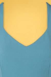 Vintage Chic for Topvintage - Melany Bleistiftkleid in hübschem Blau 3